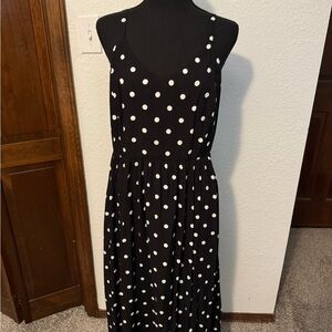 Black and White Polka Dot Dress